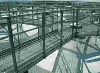 電廠平臺(tái)鋼格柵圖片2