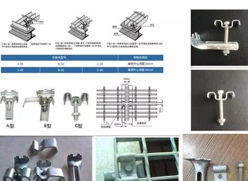 鋼格柵安裝夾