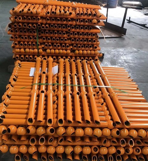 球節(jié)點(diǎn)熱浸鋅鋼管欄桿扶手